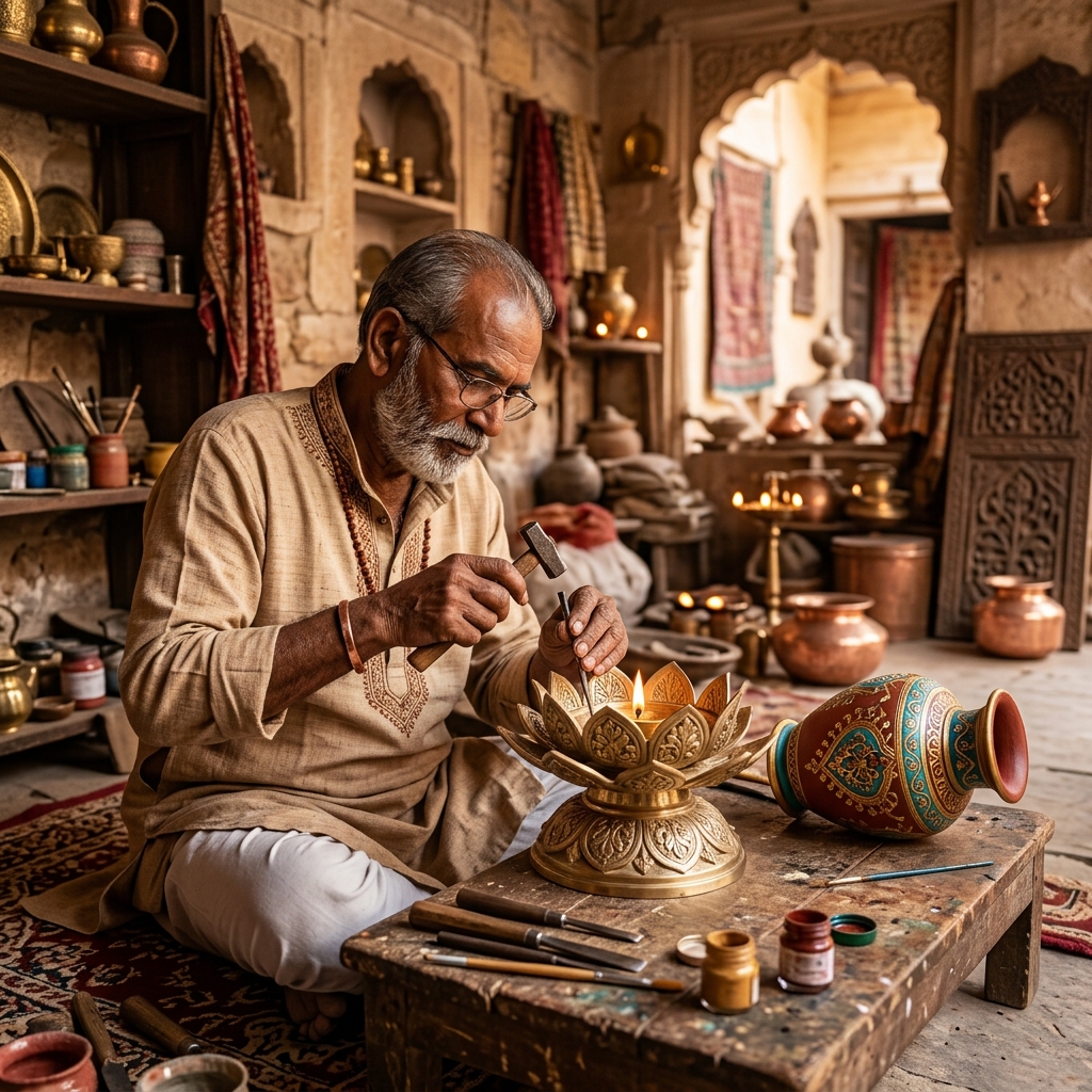 Indian Master Artisan Craftsmanship