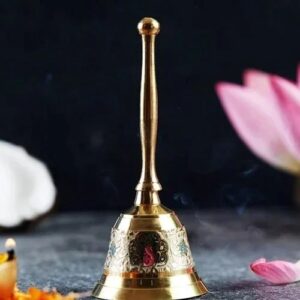 Brass Puja Hand Bell