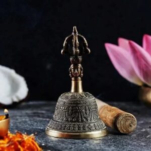 Brass Ritual Hand Bell