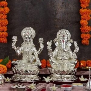 Lakshmi Ganesha Idol Set