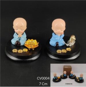 Fortune Monk Desk Decor