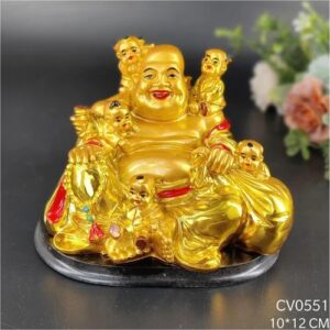 Family Fortune Buddha Decor