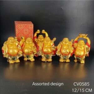 Assorted Large Laughing Buddha Set