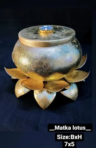 7×5 Inch Round Metal Jar Gift Box